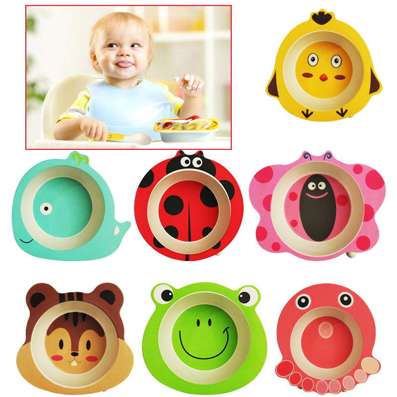 Baby Food With Fiber - الخيزران الألياف الغذاء لوحات للأطفال الخريف