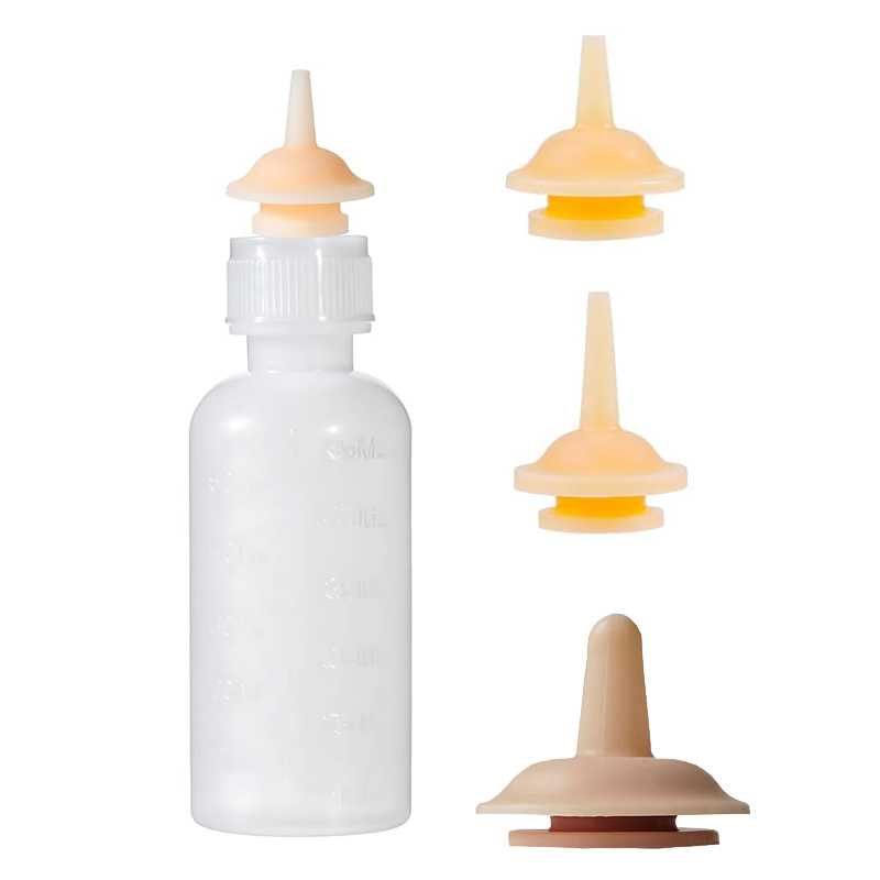 Baby Food Bottle - طقم تغذية زجاجة رضاعة للحيوانات الأليفة