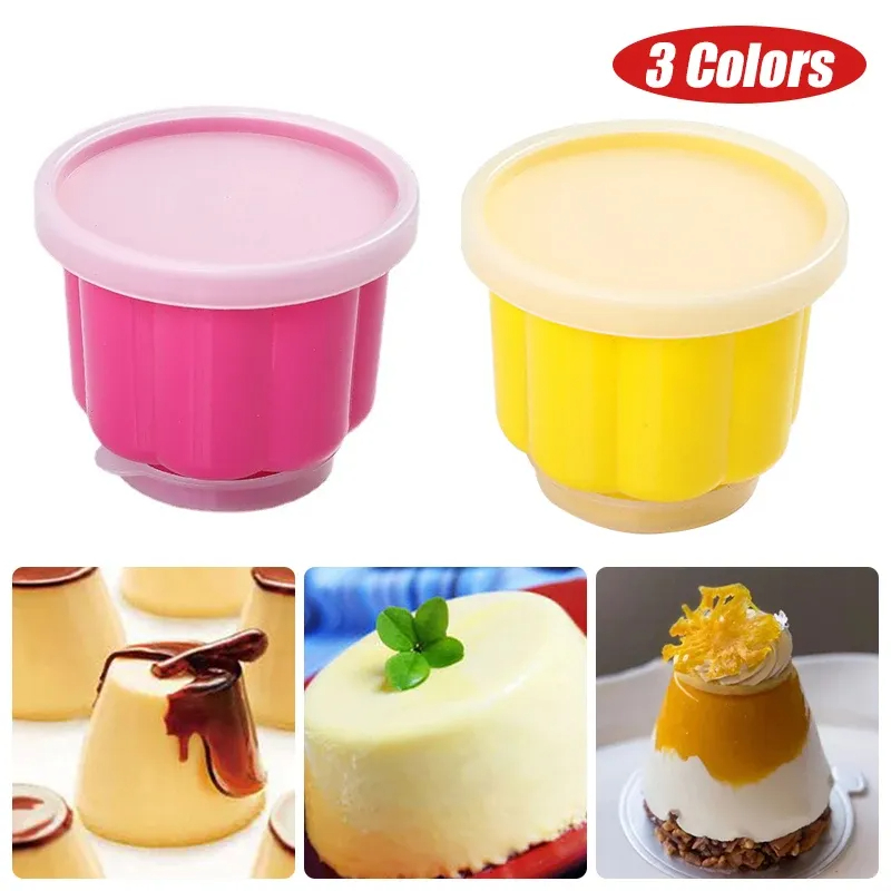 Baby Food Dessert - قالب كعكة البودنغ مع غطاء لتقوم