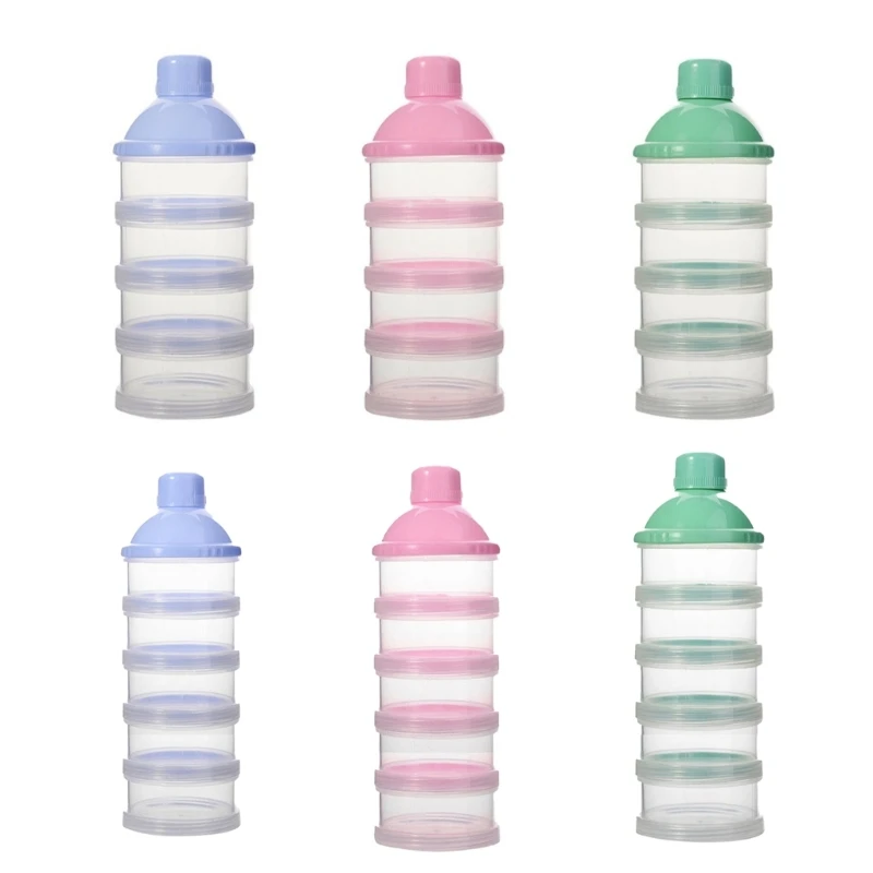 Baby Food Organizer - 4 طبقات/5 طبقات حاوية الطفل مسحوق