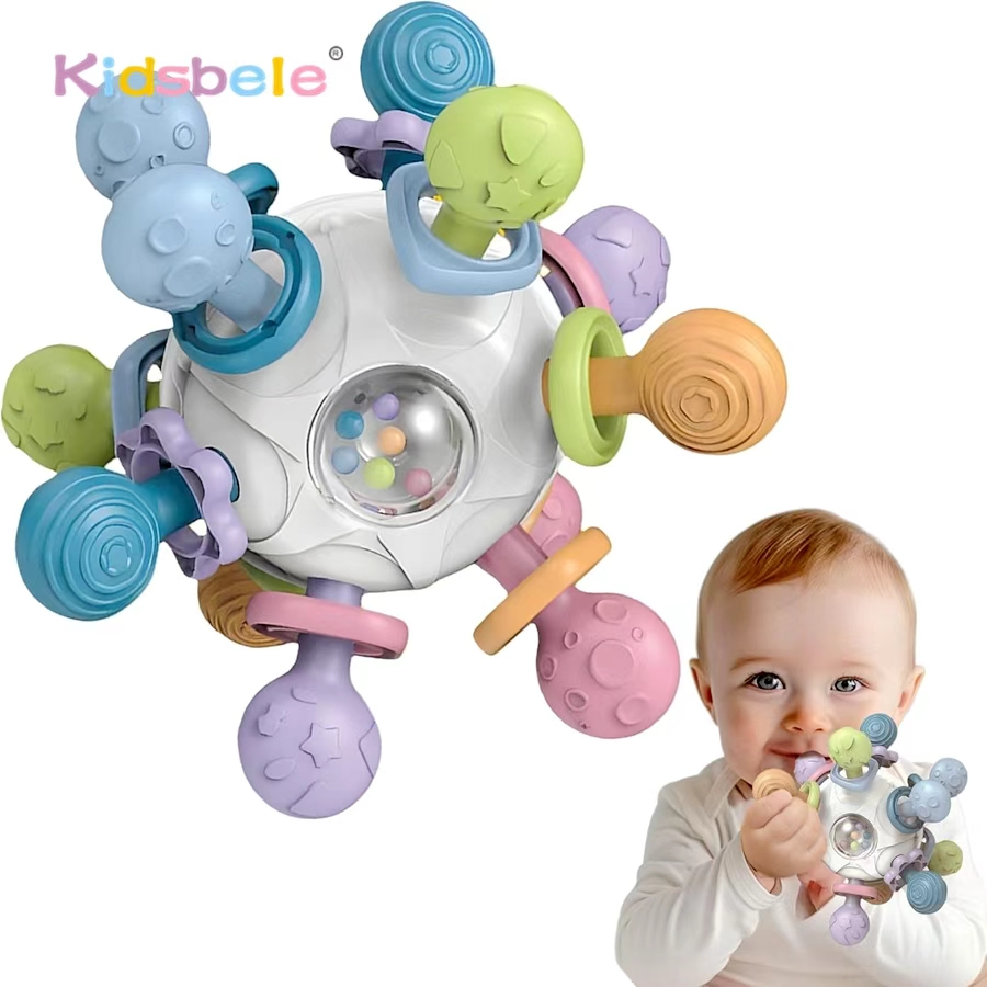 Baby Food Teether - الوليد الرضع هز انتزاع تدور لعبة