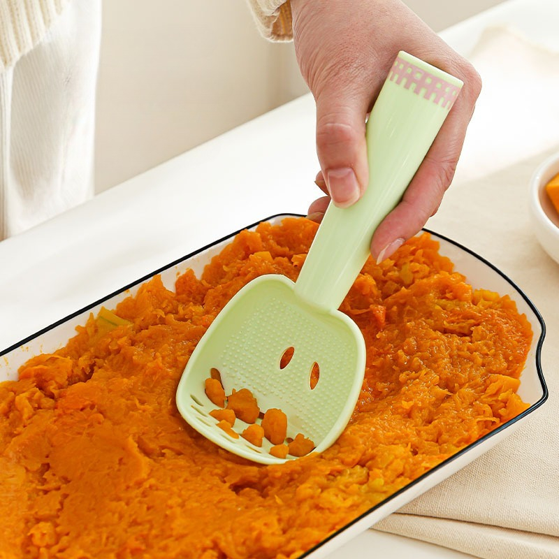Baby Food Strainer - ملعقة طهي متعددة الوظائف مع مصفاة
