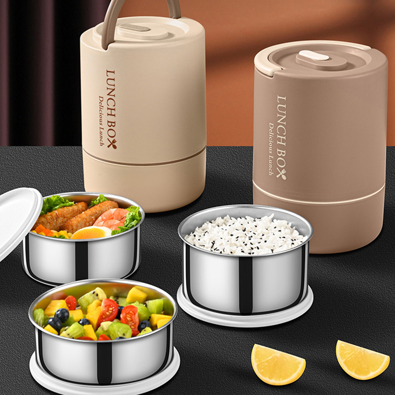 Baby Food Thermos - مجموعة من 4 حاويات غداء محمولة