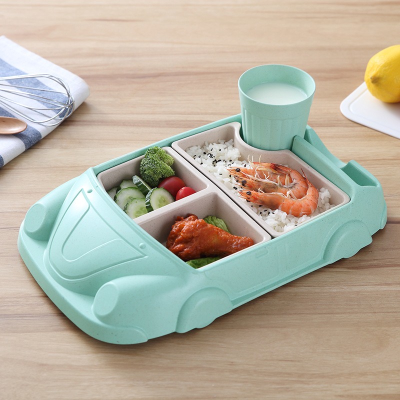 Baby Food With Fiber - الإبداعية سيارة على شكل ألياف الخيزران