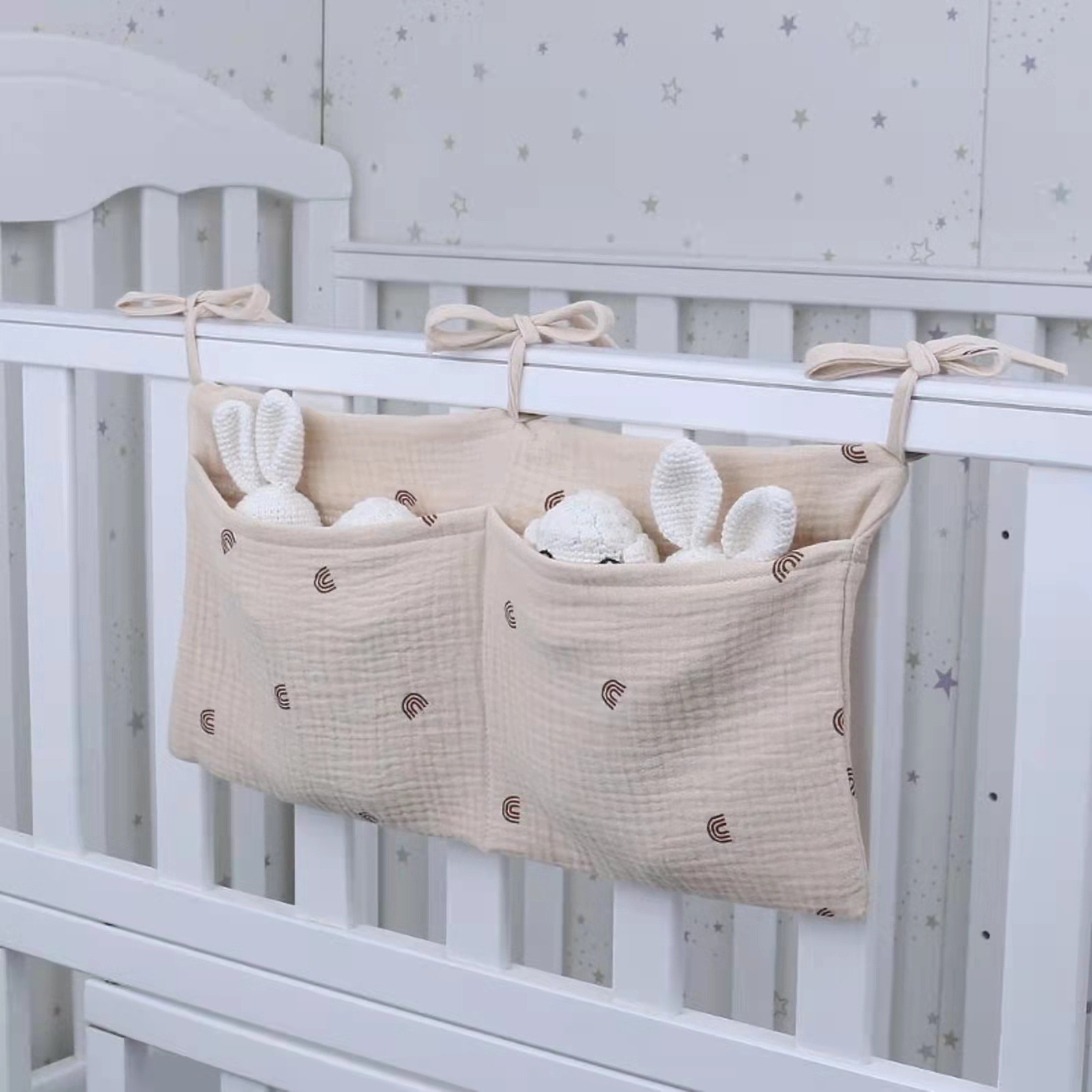 Baby Food Organizer - حقيبة تخزين سرير الطفل المحمولة منظم