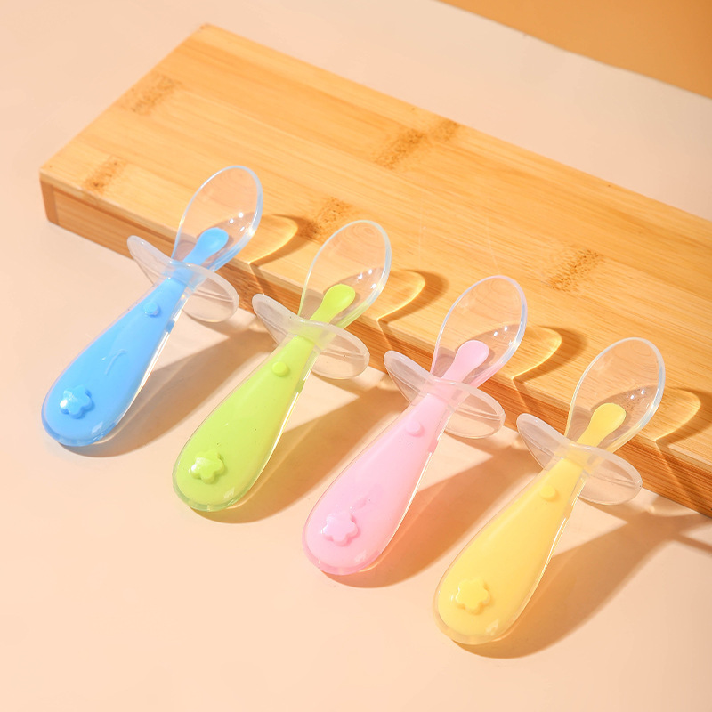 Baby Food Utensil - ملعقة سيليكون للأطفال، معجون أرز للأطفال،