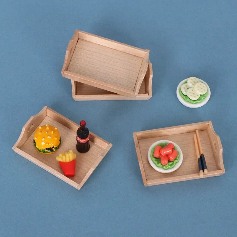 Baby Food Cooking Set - طقم صينية طعام مصغرة لبيت الدمى