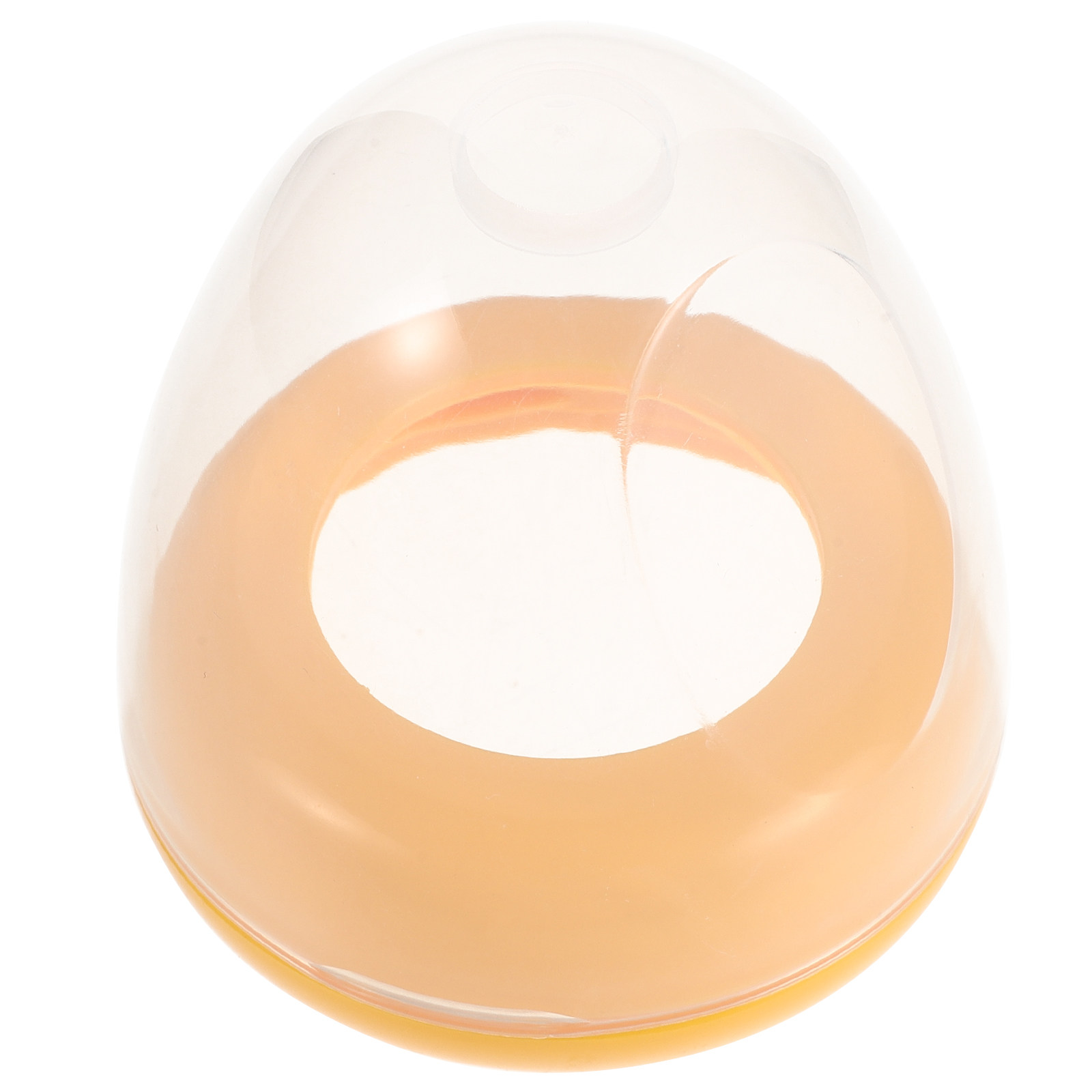 Baby Food Bottle - غطاء زجاجة الرضاعة واسع العنق برتقالي