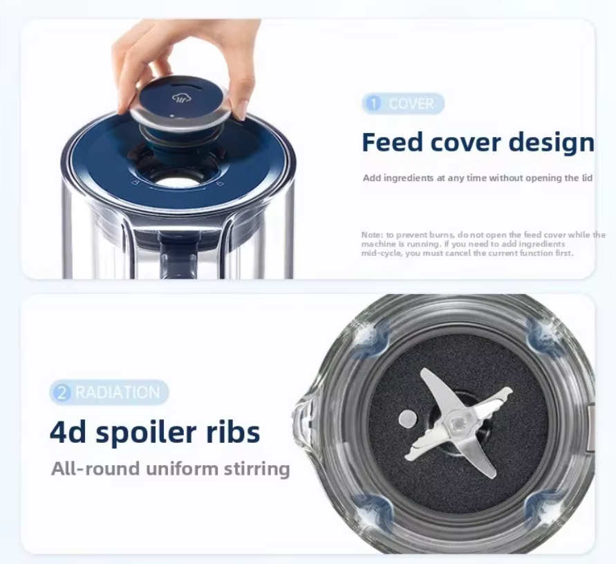 Baby Food Maker - خلاط متعدد الوظائف هادئ من مورفي