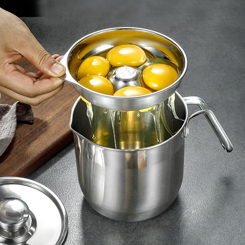Baby Food Strainer - 304 الفولاذ المقاوم للصدأ البيض الأبيض
