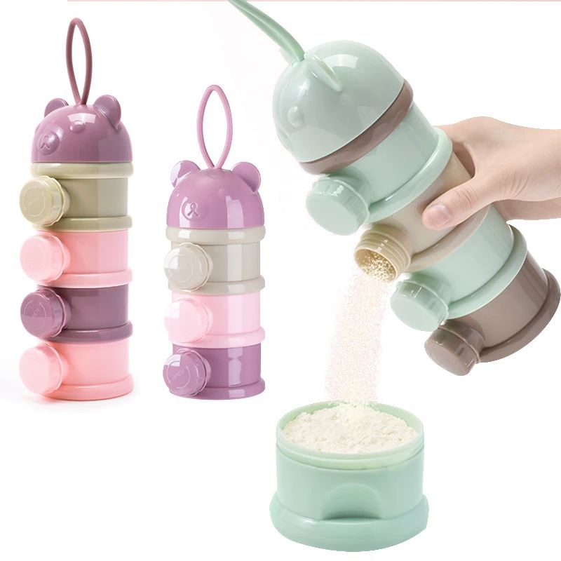 Baby Food Organizer - صندوق تخزين طعام الأطفال المحمول بـ
