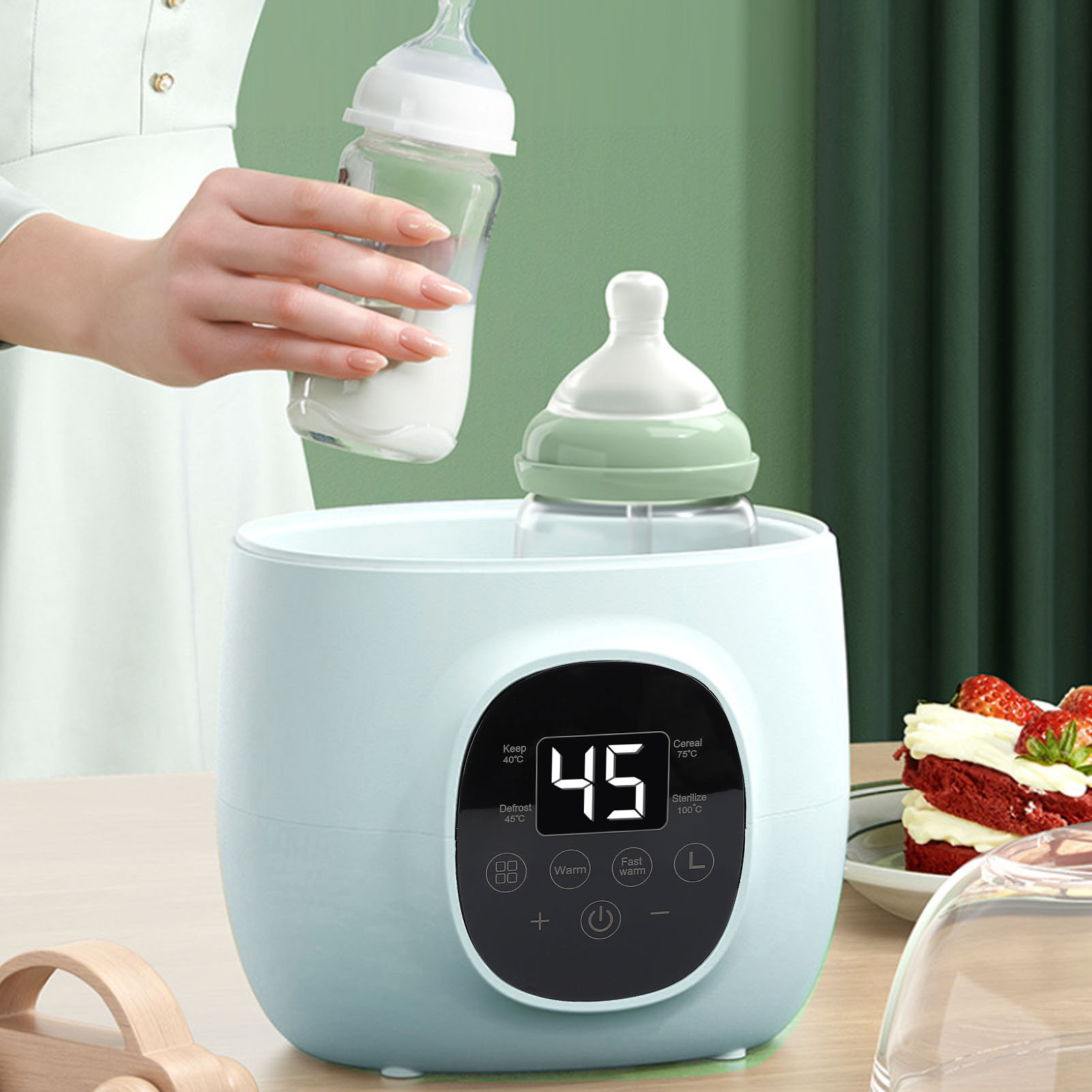 Baby Food Bottle - زجاجة أطفال أكثر دفئا 200 واط