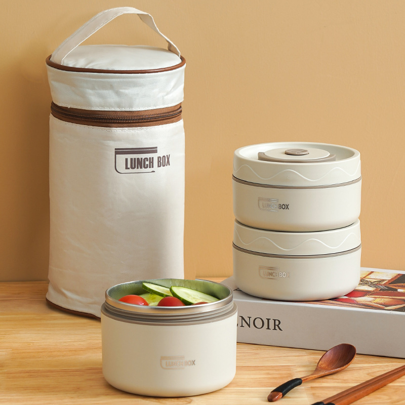 Baby Food Thermos - صندوق غداء محمول من الفولاذ المقاوم
