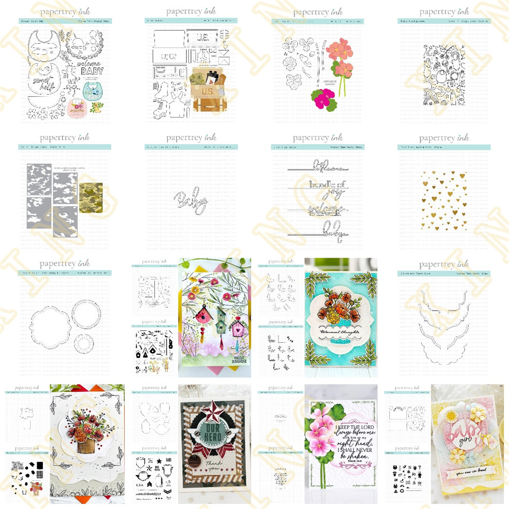 Baby Food Diary - قطع معدنية يموت Stamps Stencil الساخن
