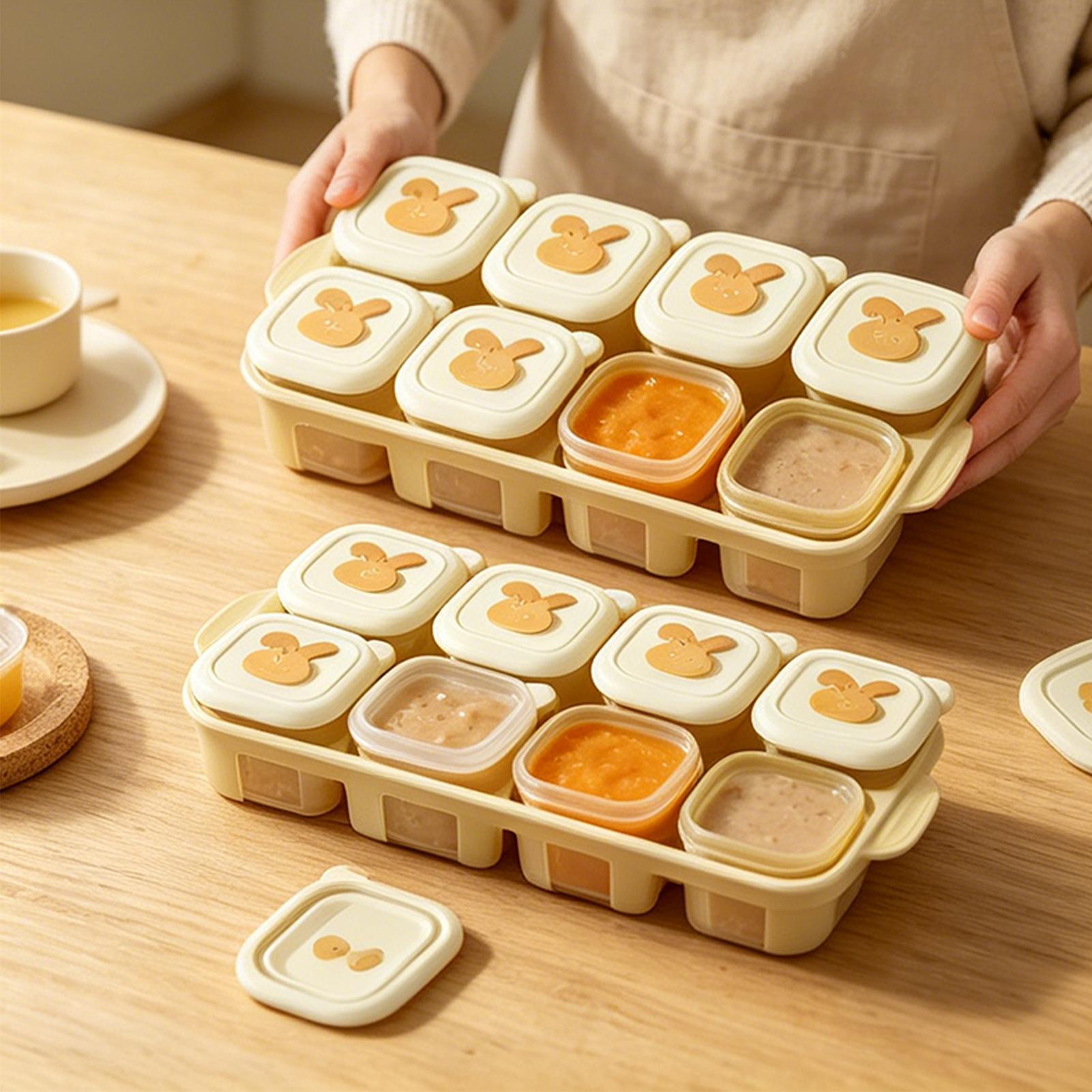 صينية تجميد الطعام على شكل مكع - مراجعة Baby Food Yogurt وسعره
