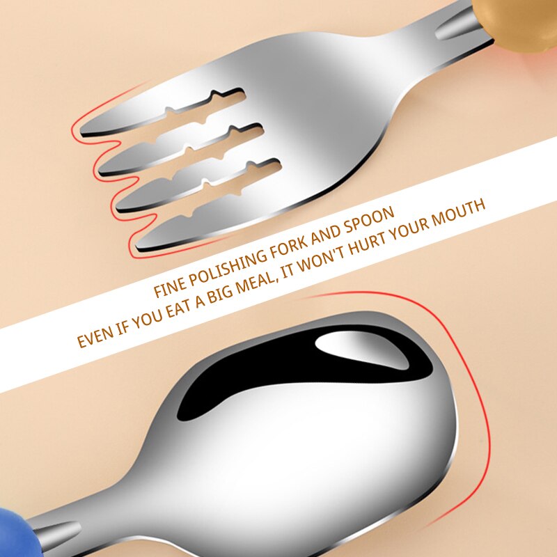 قطعتان من أدوات المائدة للأطفا - مراجعة Baby Food Utensil وسعره
