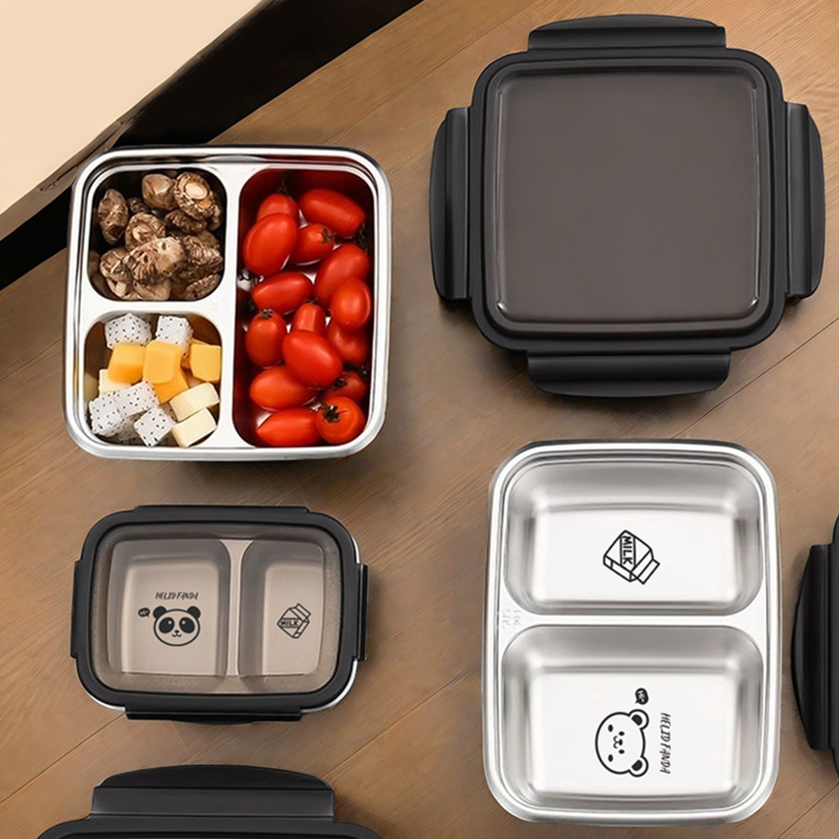 WORTHBUY 2/3 شبكات 304 صندوق غ - مراجعة Baby Food Organizer وسعره