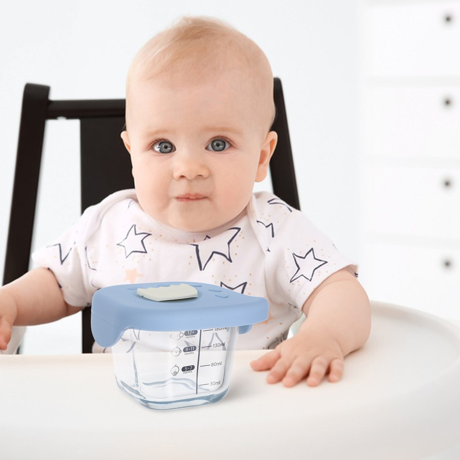وعاء زجاجي لتغذية الأطفال، وعا - مراجعة Baby Food Glass Containers وسعره