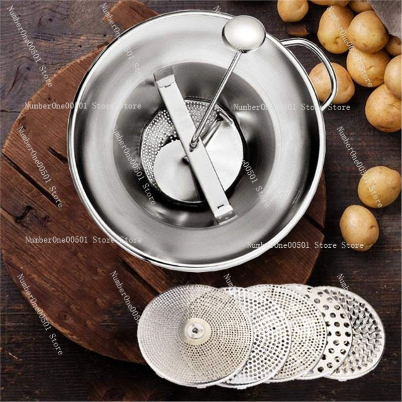 مطحنة طعام يدوية، جهاز تحضير ط - مراجعة Baby Food Strainer وسعره
