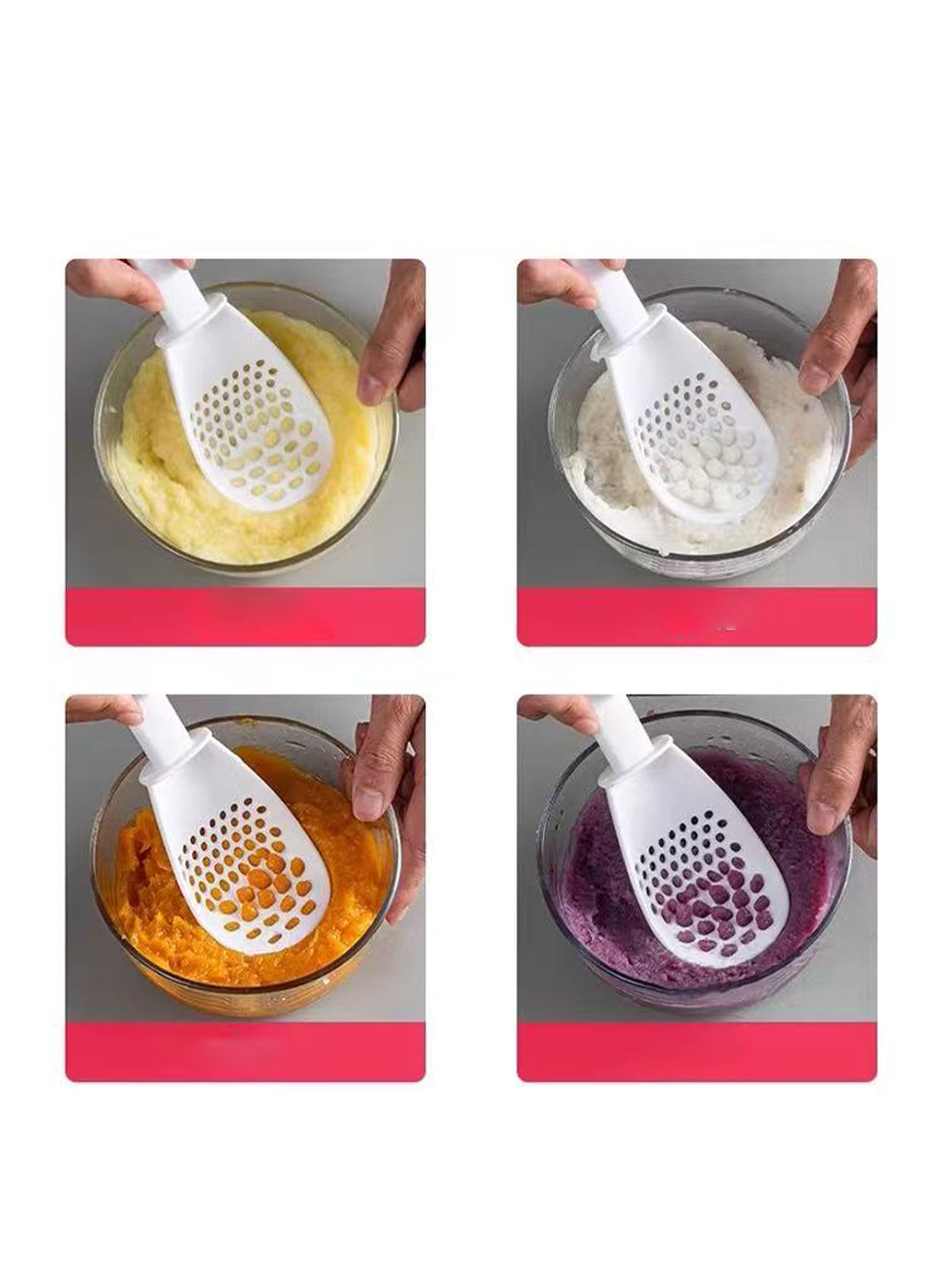ملعقة طهي متعددة الوظائف، أداة - مراجعة Baby Food Strainer وسعره