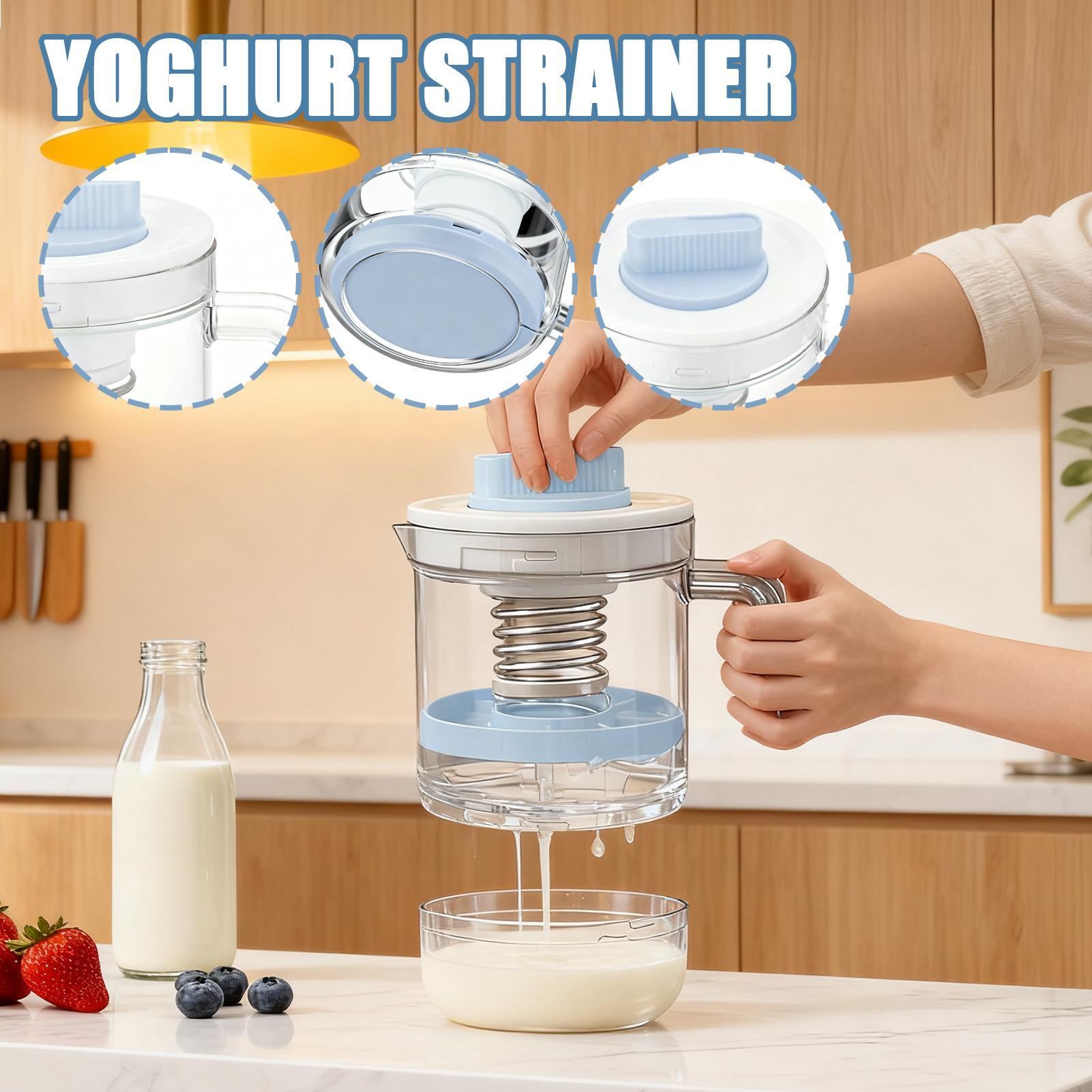 مصفاة الزبادي الجاف ضغط الترشي - مراجعة Baby Food Strainer وسعره
