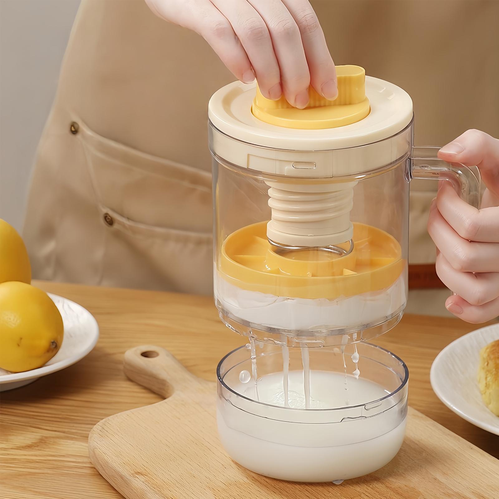 مصفاة الزبادي الجاف ضغط الترشي - مراجعة Baby Food Strainer وسعره