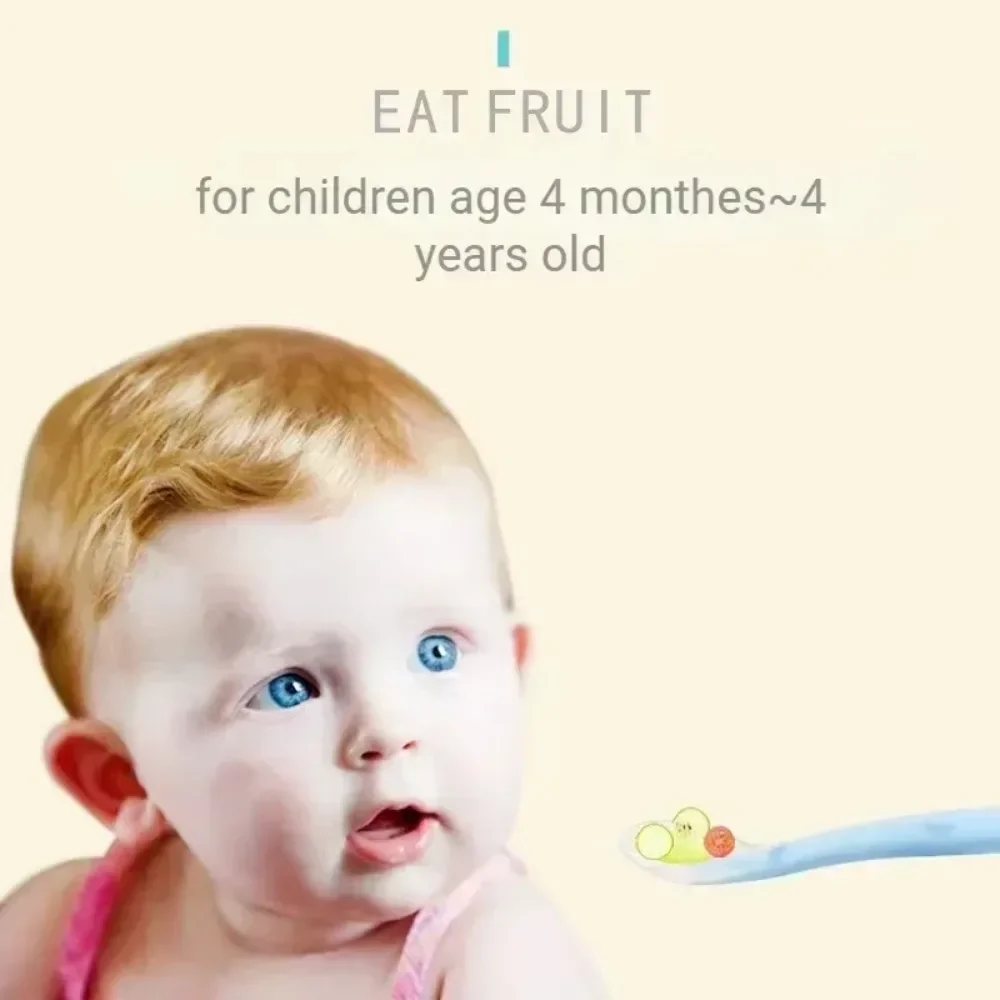 2/1 قطعة ملعقة سيليكون للطفل ا - مراجعة Baby Food Utensil وسعره