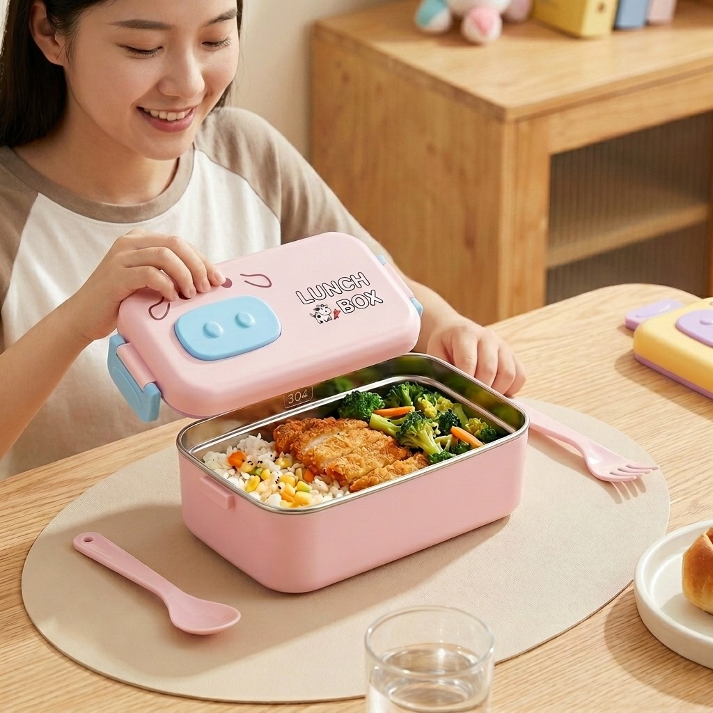 صندوق غداء للأطفال من الفولاذ  - مراجعة Baby Food Organizer وسعره