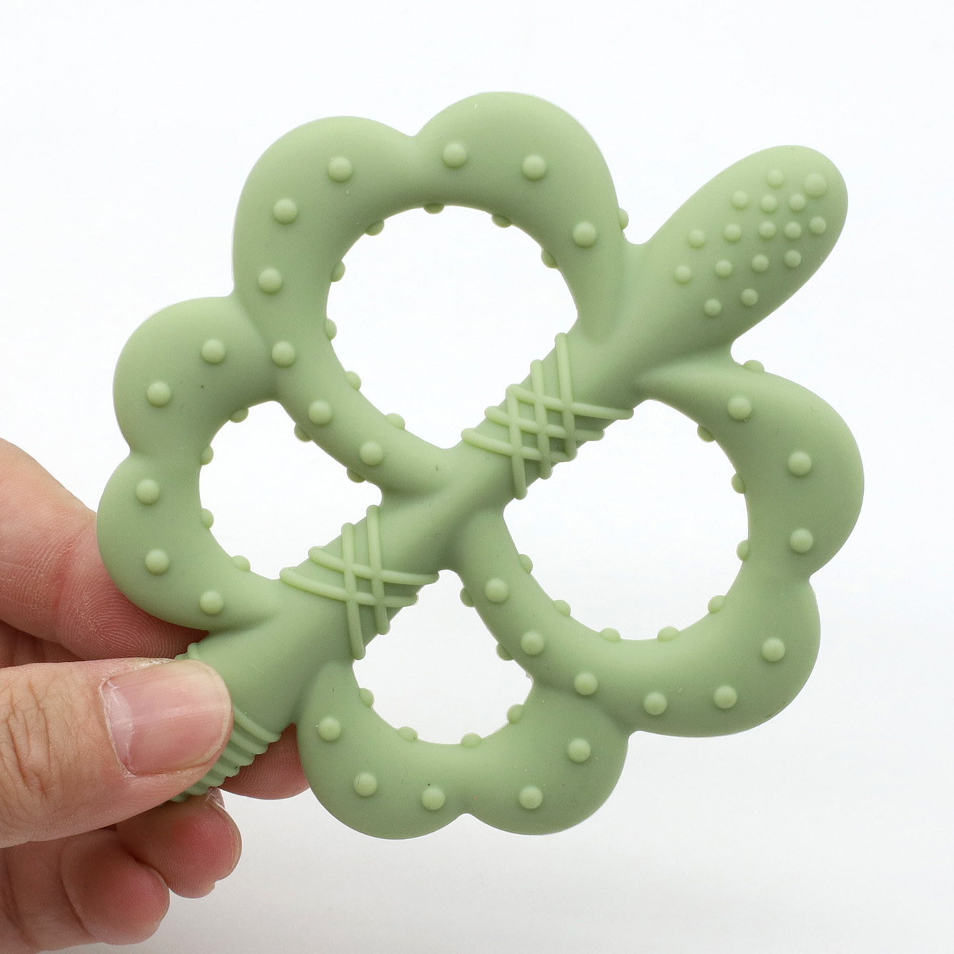 شريط أسنان سيليكوني للأطفال عل - مراجعة Baby Food Teether وسعره