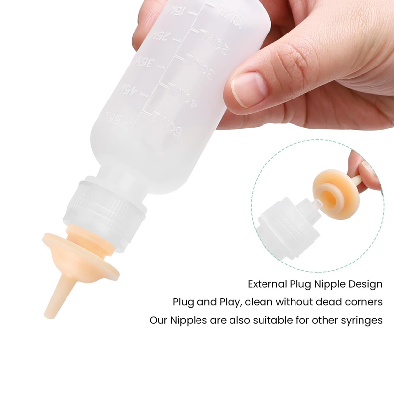طقم تغذية زجاجة رضاعة للحيوانا - مراجعة Baby Food Bottle وسعره