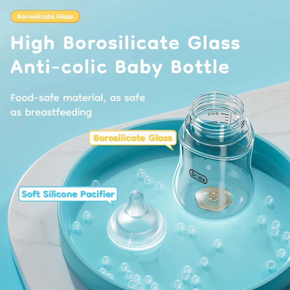 زجاجات رضاعة زجاجية للمواليد ا - مراجعة Baby Food Glass Containers وسعره
