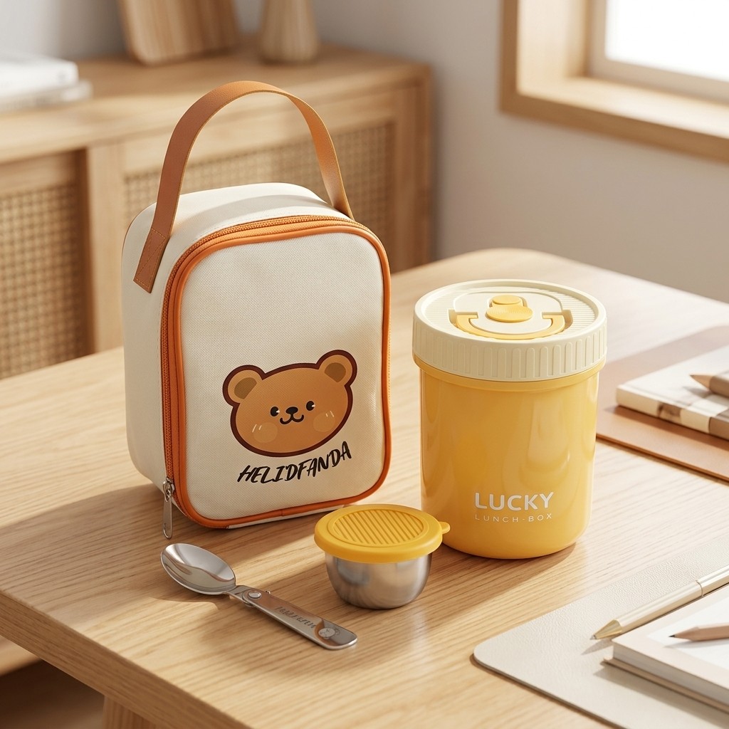 صندوق غداء معزول من الفولاذ ال - مراجعة Baby Food Yogurt وسعره