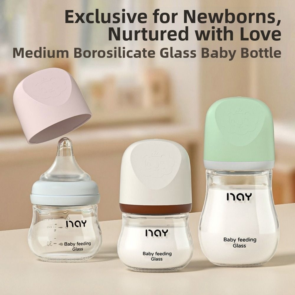زجاجة أطفال زجاجية مضادة لانتف - مراجعة Baby Food Glass Containers وسعره