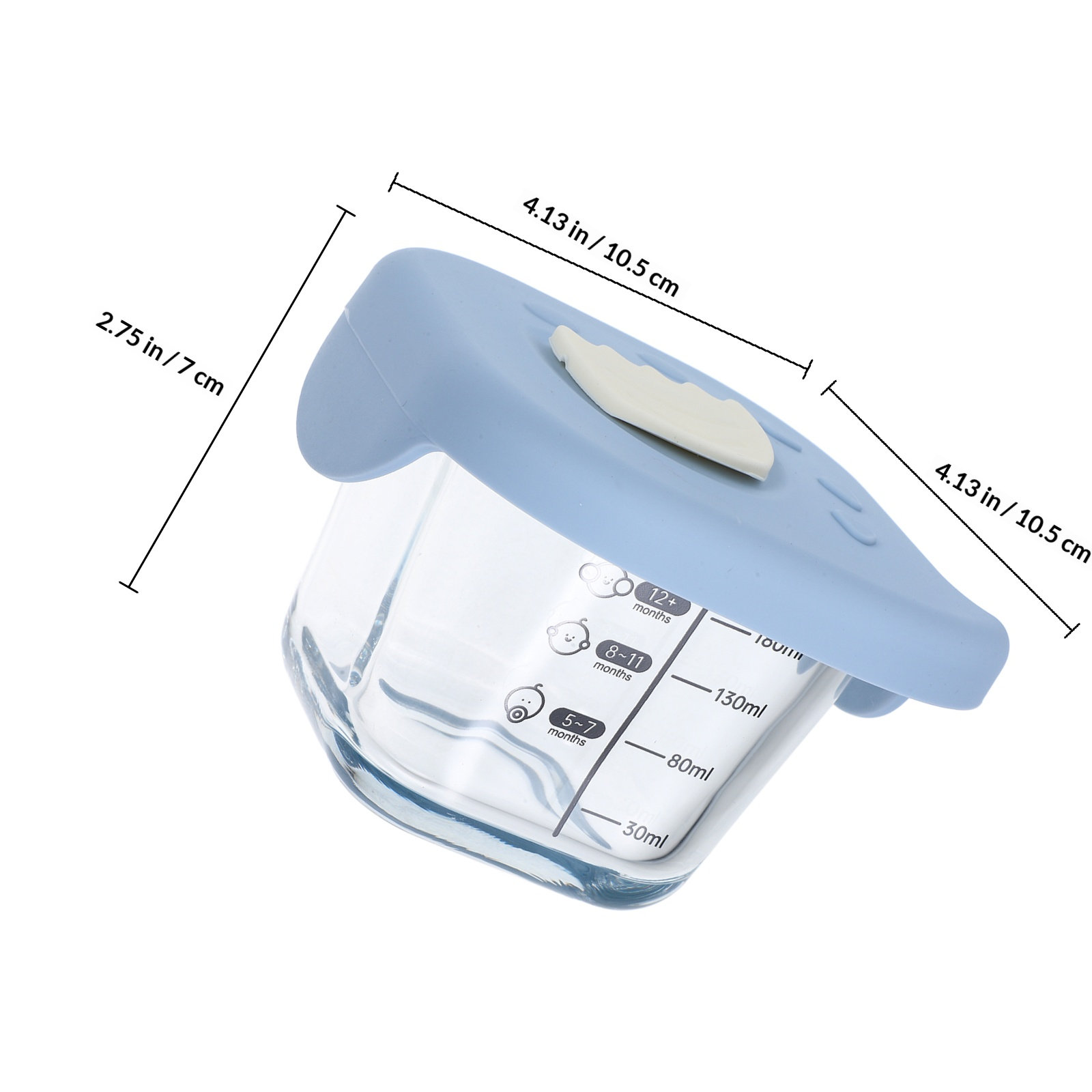 وعاء زجاجي لتغذية الأطفال، شفا - مراجعة Baby Food Glass Containers وسعره