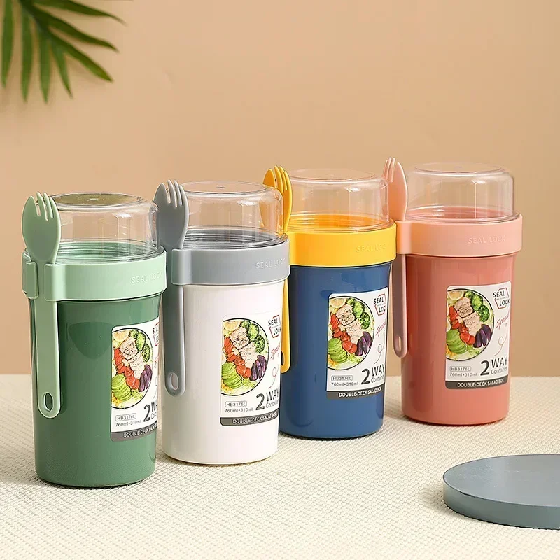 بينتو علب الاغذية سلطة الشوفان - مراجعة Baby Food Thermos وسعره