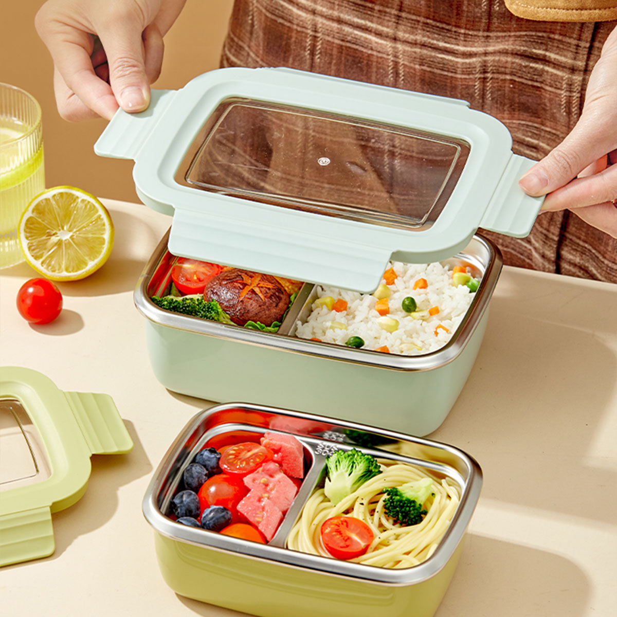 الميكروويف 304 الفولاذ المقاوم - مراجعة Baby Food Organizer وسعره