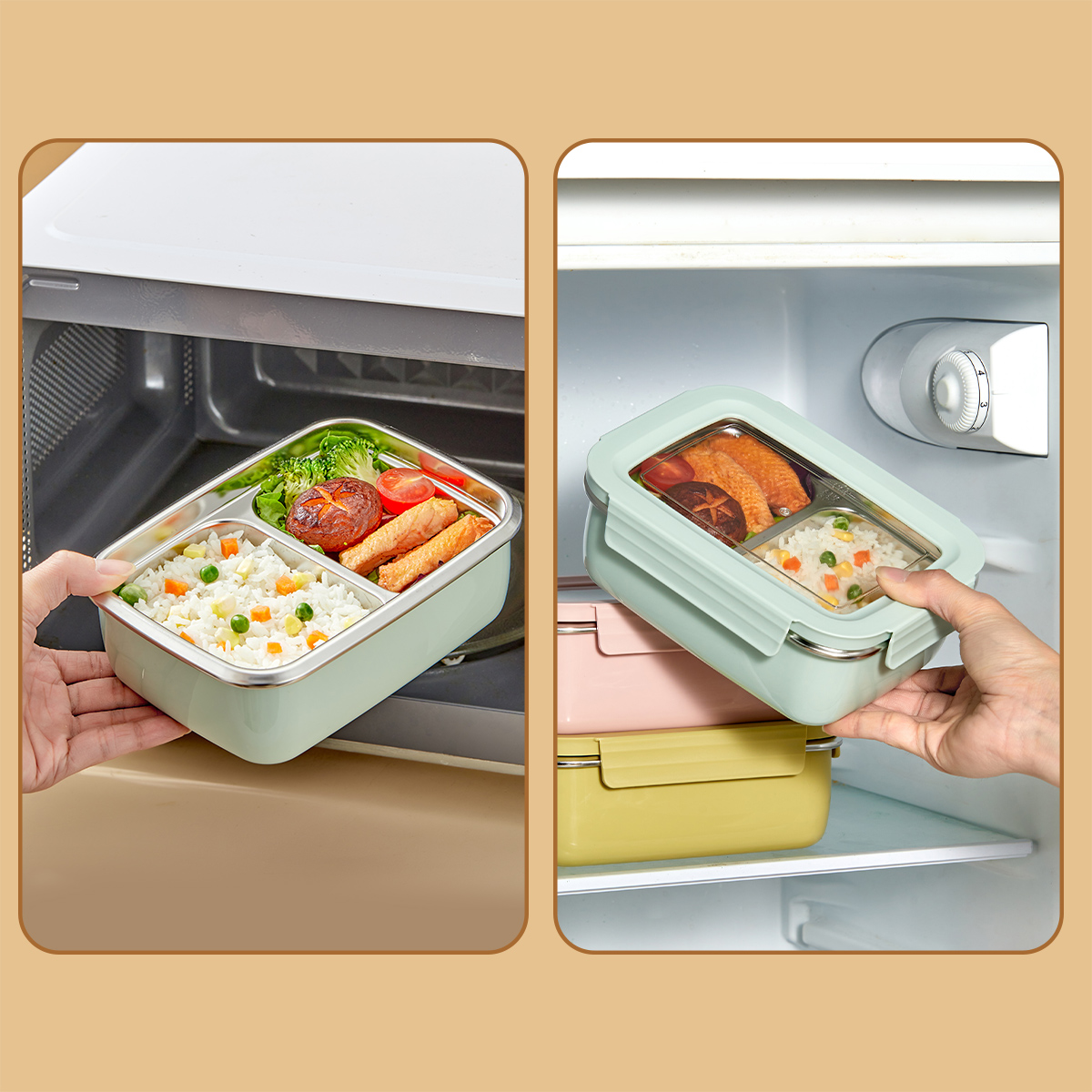 الميكروويف 304 الفولاذ المقاوم - مراجعة Baby Food Organizer وسعره