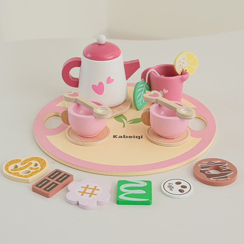 مجموعة شاي خشبية للفتيات الصغي - مراجعة Baby Food Cooking Set وسعره