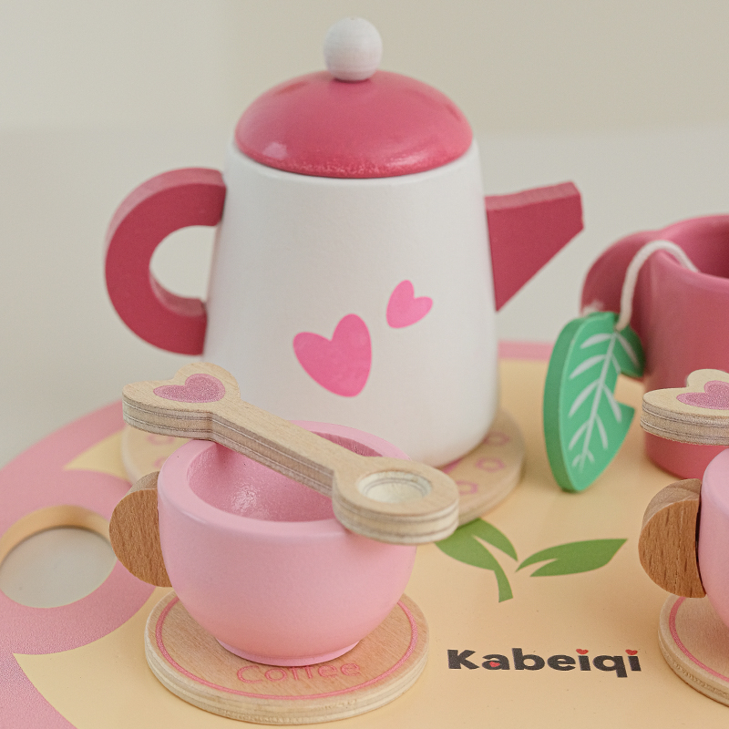 مجموعة شاي خشبية للفتيات الصغي - مراجعة Baby Food Cooking Set وسعره