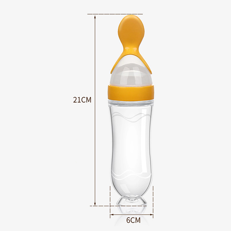 الضغط على زجاجة تستخدم في الرض - مراجعة Baby Food Utensil وسعره