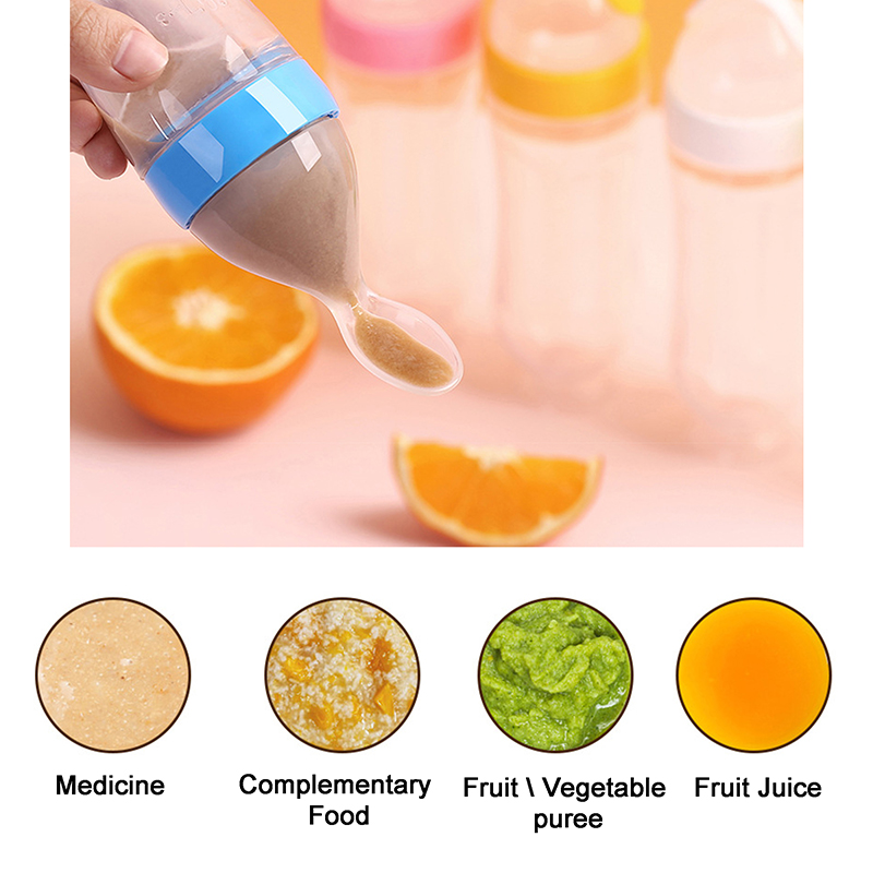 الضغط على زجاجة تستخدم في الرض - مراجعة Baby Food Utensil وسعره