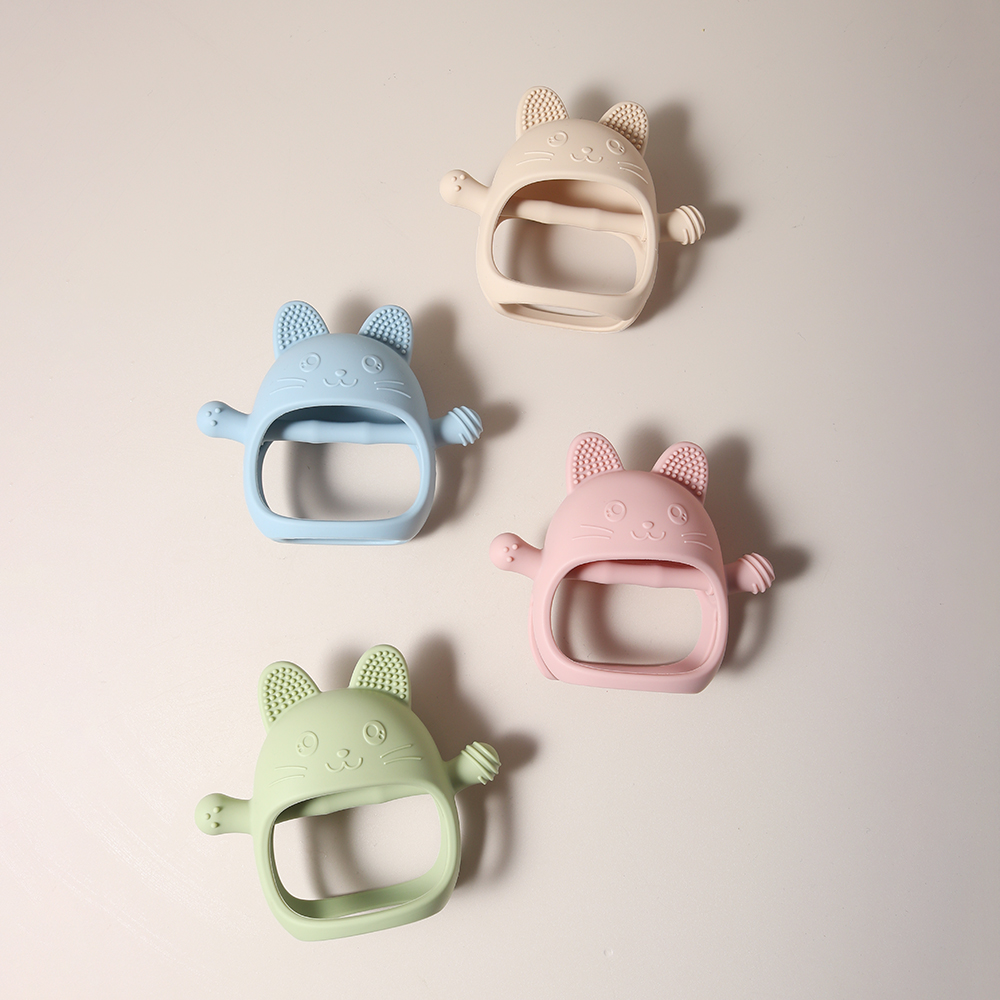 قفازات تسنين للأطفال - لعبة مض - مراجعة Baby Food Teether وسعره