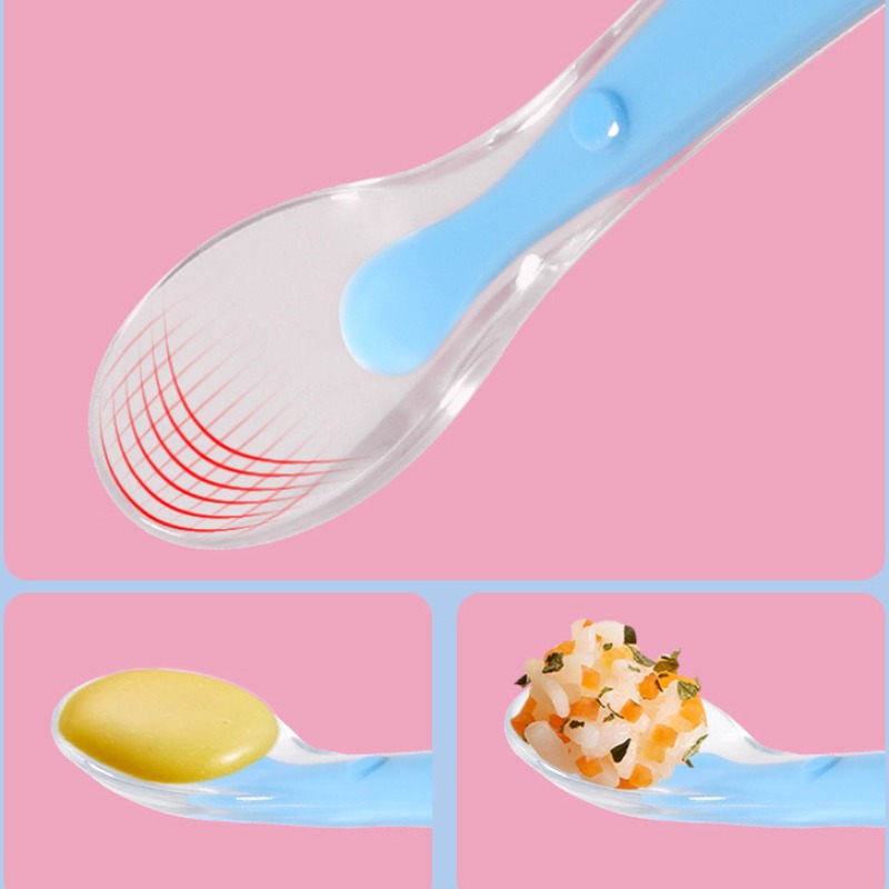 ملعقة سيليكون للأطفال على شكل  - مراجعة Baby Food Utensil وسعره