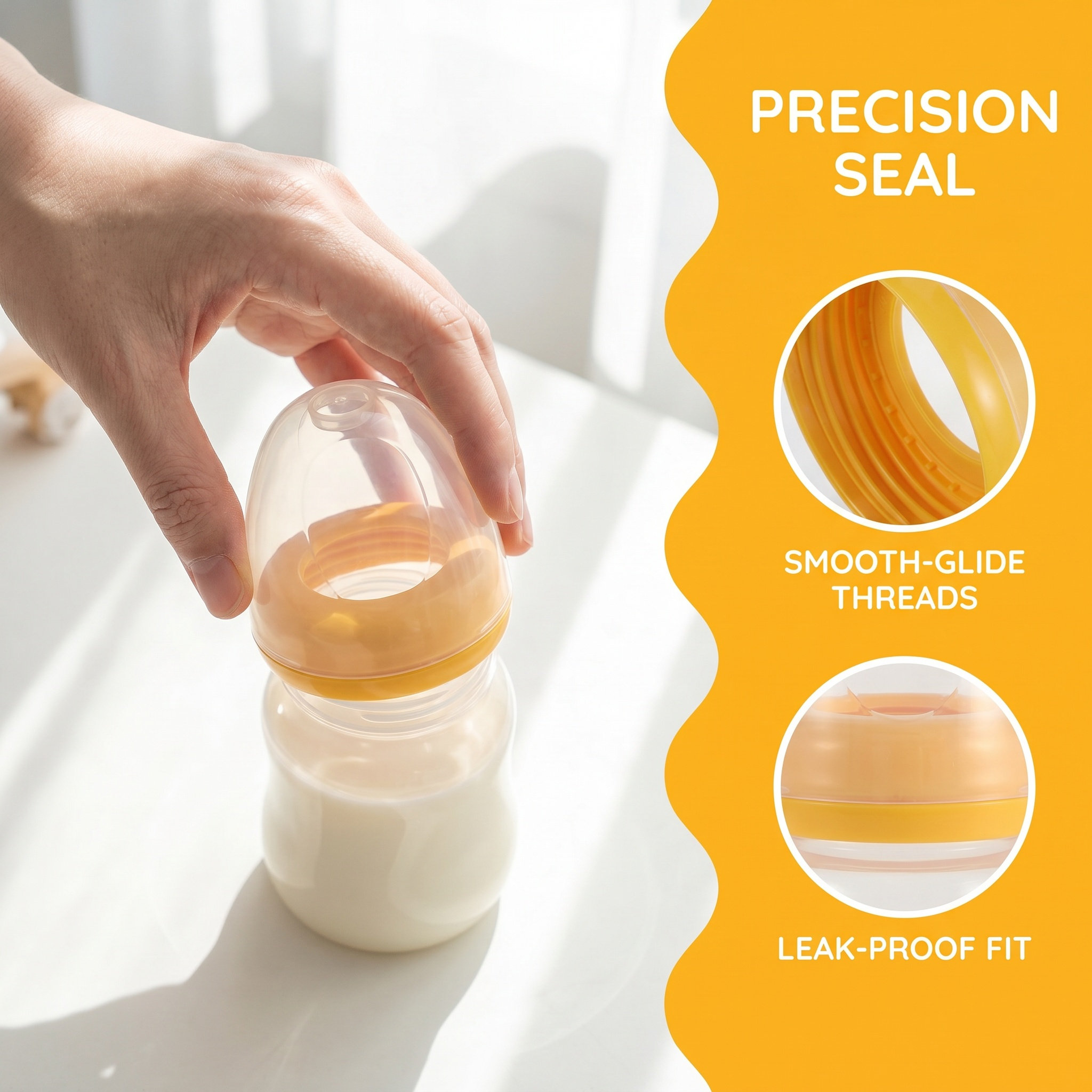 غطاء زجاجة الرضاعة واسع العنق  - مراجعة Baby Food Bottle وسعره
