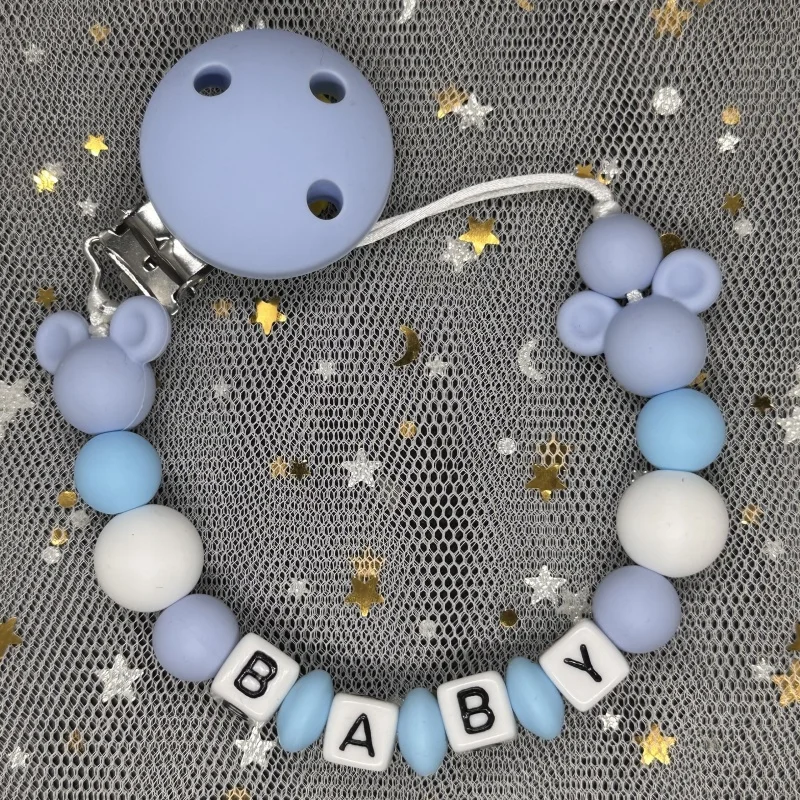 مشبك لهاية أطفال مخصص بالاسم،  - مراجعة Baby Food Teether وسعره