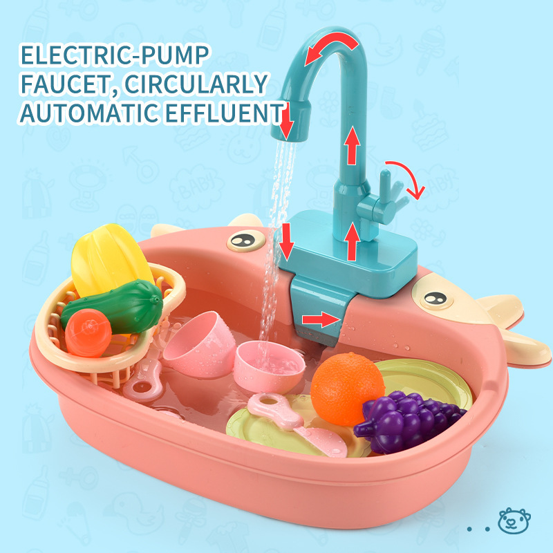 ألعاب حوض المطبخ للأطفال، غسال - مراجعة Baby Food Cooking Set وسعره