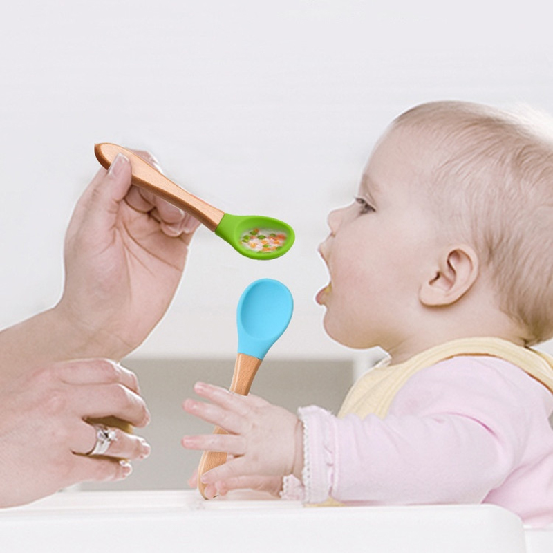 2 قطعة/المجموعة الطفل ملعقة سي - مراجعة Baby Food Utensil وسعره