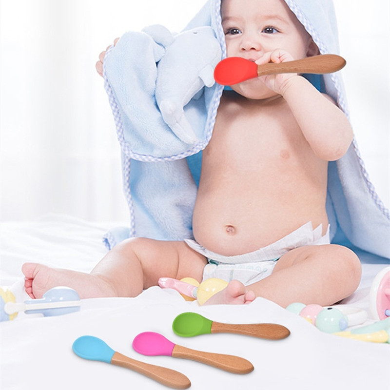 2 قطعة/المجموعة الطفل ملعقة سي - مراجعة Baby Food Utensil وسعره