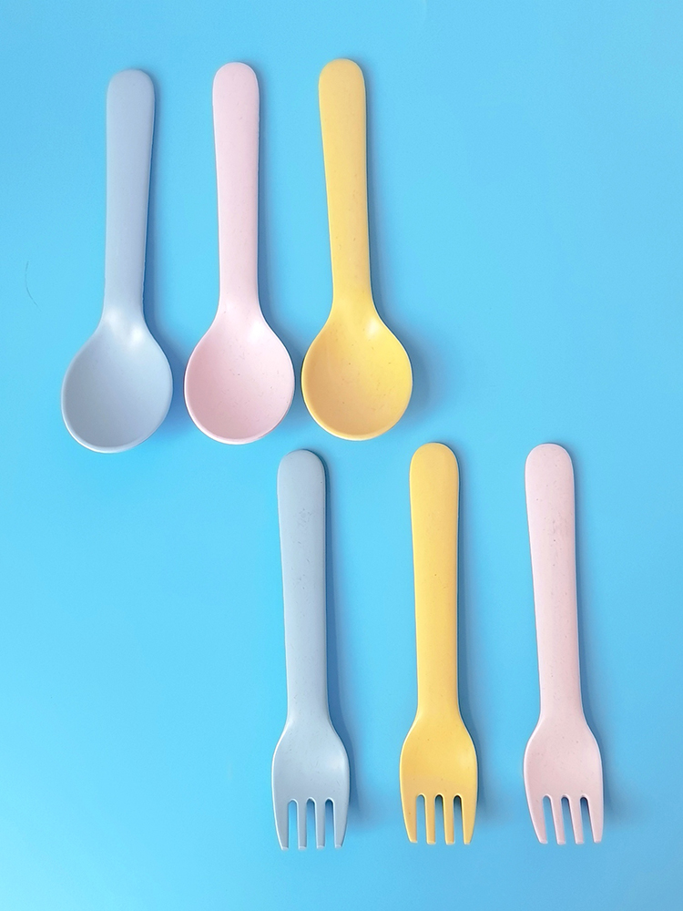 طقم أدوات مائدة من ألياف الخيز - مراجعة Baby Food With Fiber وسعره
