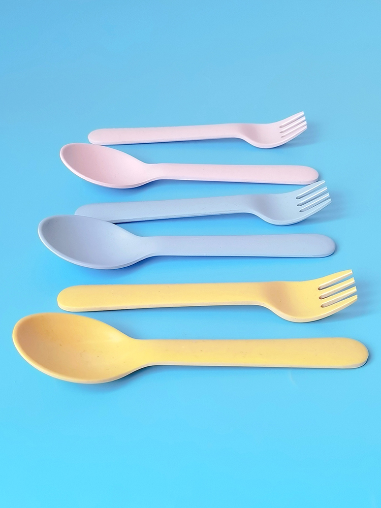 طقم أدوات مائدة من ألياف الخيز - مراجعة Baby Food With Fiber وسعره
